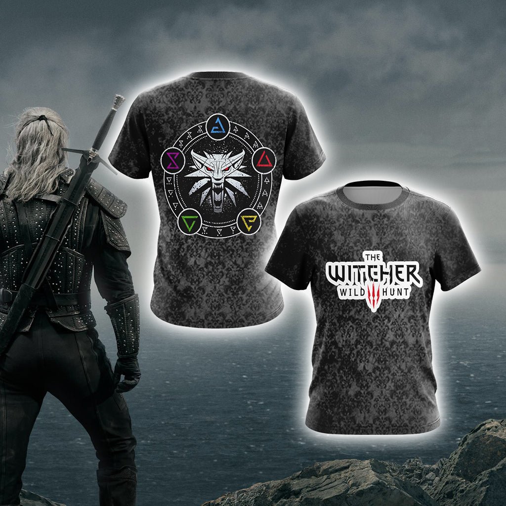 The Witcher Wild Hunt Unisex 3D T-shirt T-shirt
