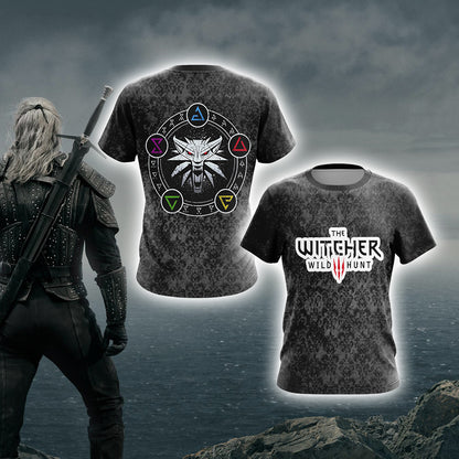 The Witcher Wild Hunt Unisex 3D T-shirt T-shirt