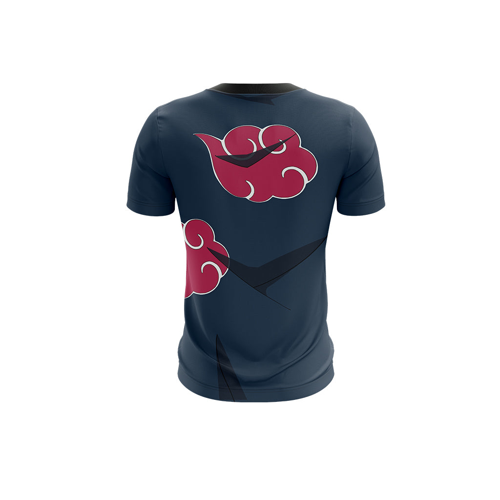 Naruto Akatsuki Cosplay Unisex 3D T-shirt