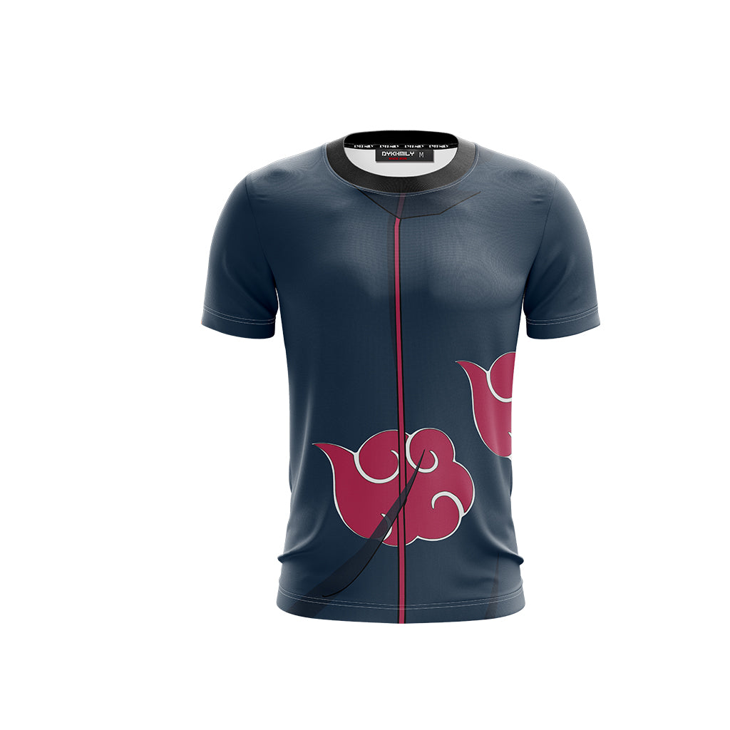 Naruto Akatsuki Cosplay Unisex 3D T-shirt