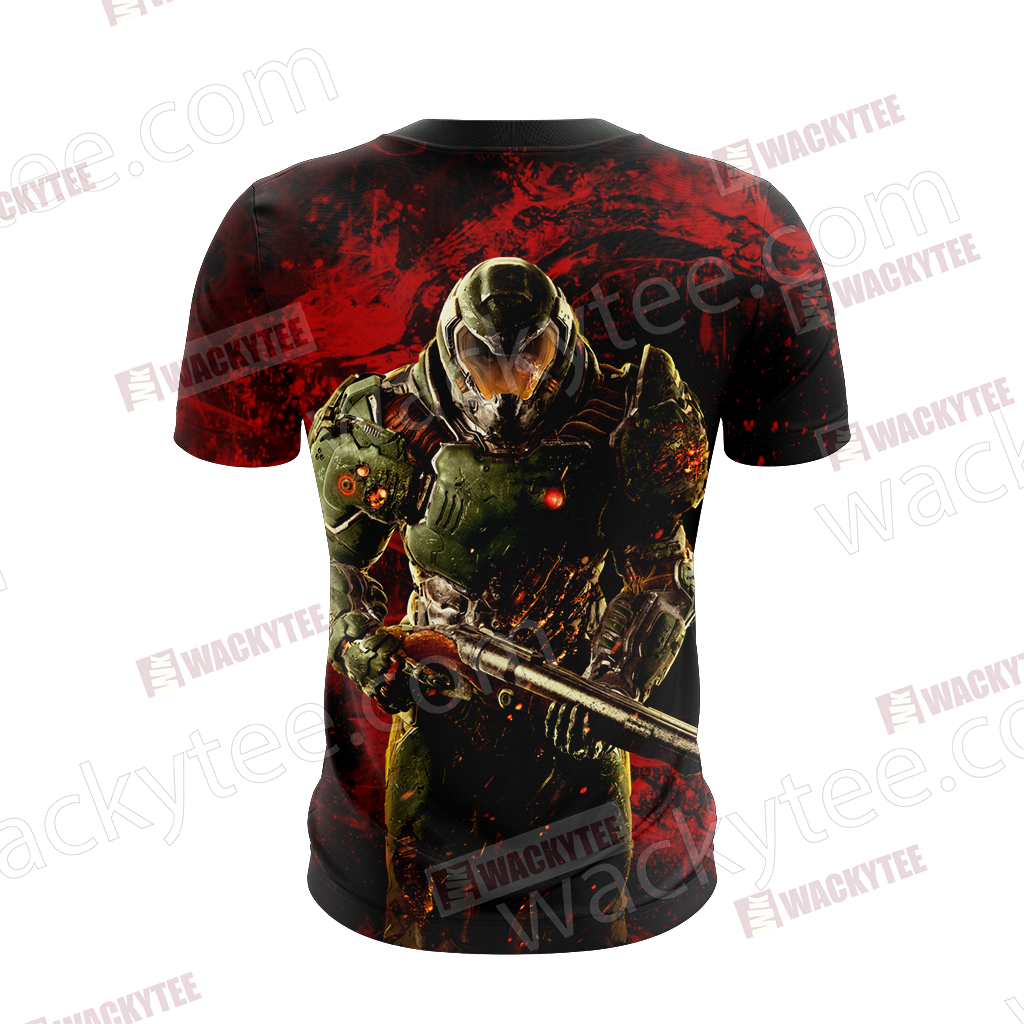 Doom - Doomguy Unisex 3D T-shirt