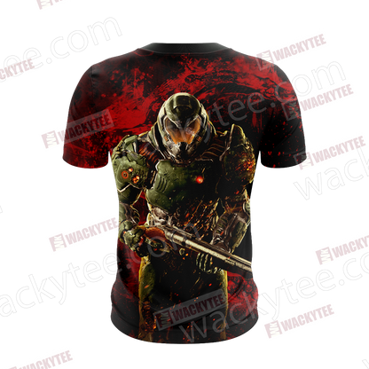 Doom - Doomguy Unisex 3D T-shirt