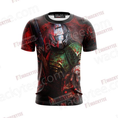 Doom - Doomguy Unisex 3D T-shirt