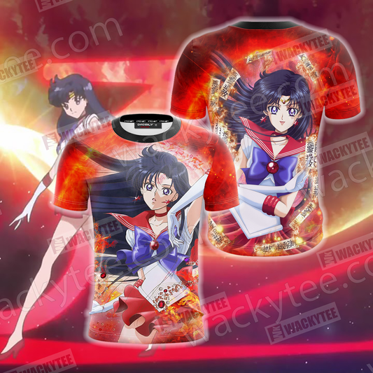 Sailor Moon Sailor Mars (Rei Hino) Unisex 3D T-shirt T-shirt