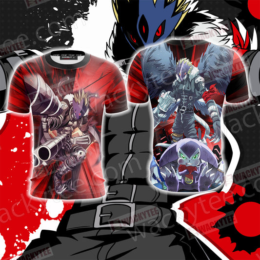 Digimon Beelzemon Unisex 3D T-shirt