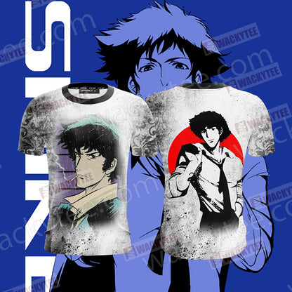 Cowboy Bebop Spike Spiegel Unisex 3D T-shirt T-shirt