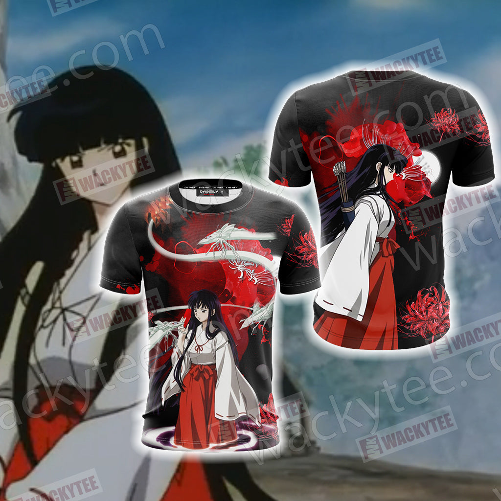 Inuyasha and Kikyo New Look 3D T-shirt T-shirt