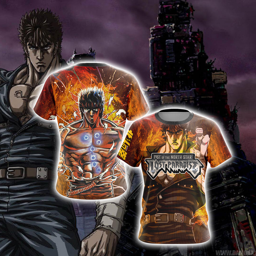 Fist of the North Star Kenshiro New Unisex 3D T-shirt T-shirt