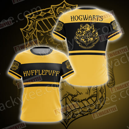 Harry Potter - Hufflepuff House Wacky New Style Unisex 3D T-shirt