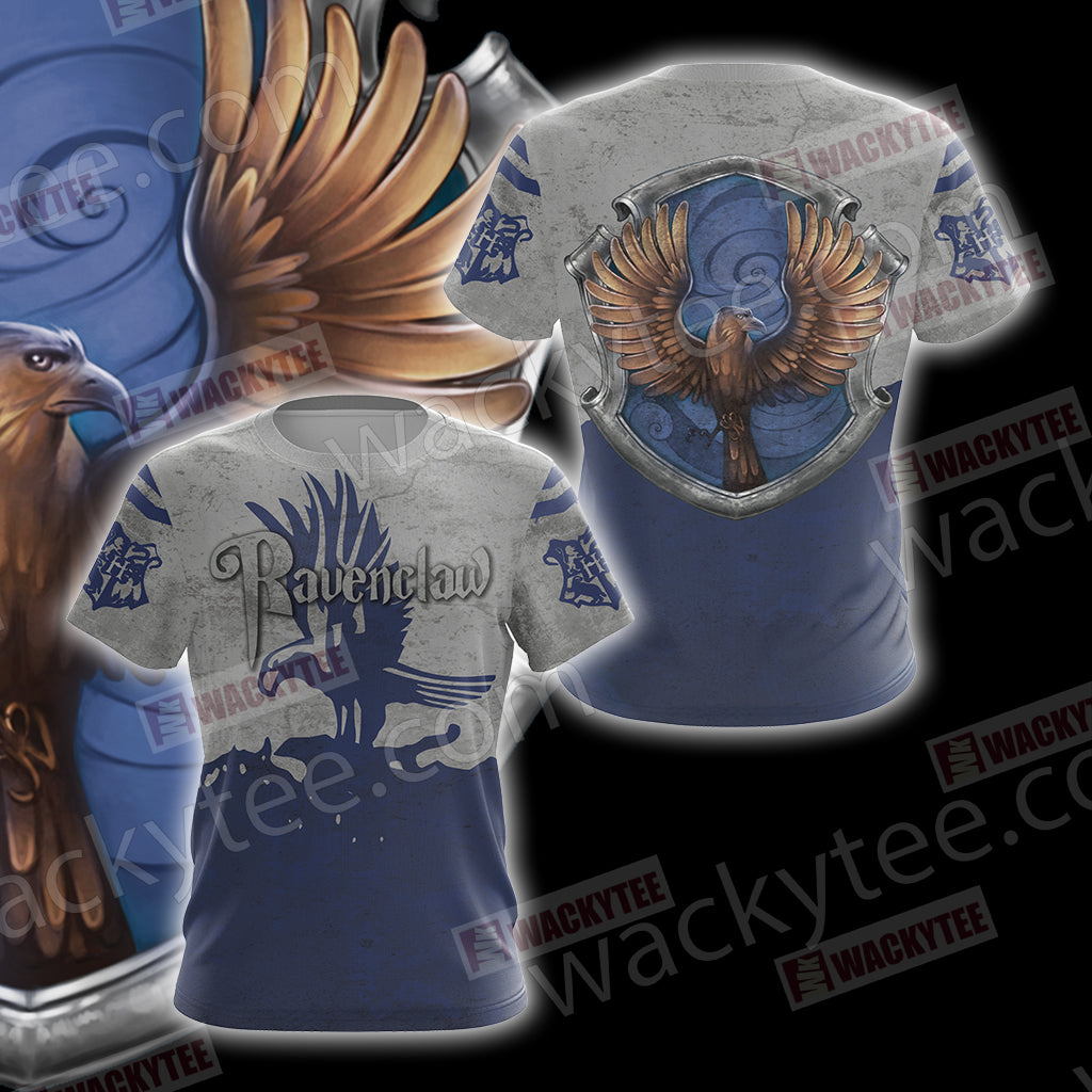 Ravenclaw House Harry Potter New Version Unisex 3D T-shirt