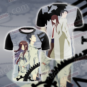 Steins;Gate - Okabe & Kurisu Unisex 3D T-shirt