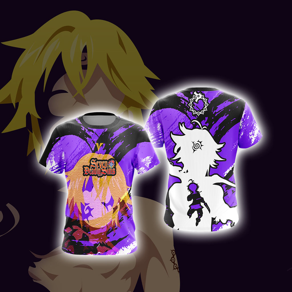 The Seven Deadly Sins - Meliodas Unisex 3D T-shirt T-shirt