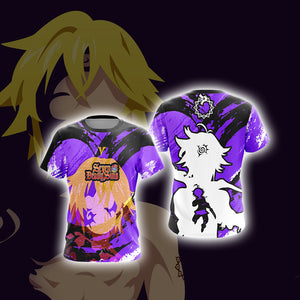 The Seven Deadly Sins - Meliodas Unisex  3D T-shirt