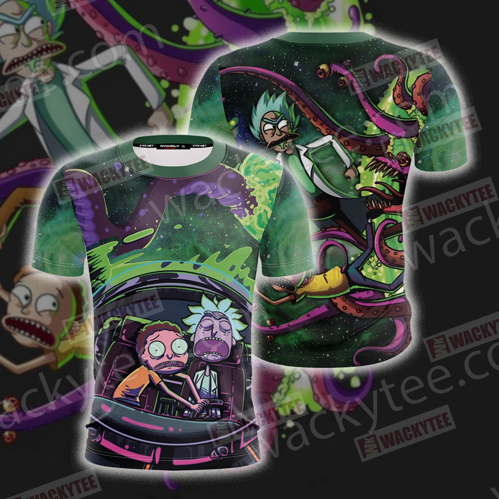 Rick and Morty Unisex 3D T-shirt