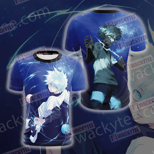 Hunter x Hunter Zoldyck Killua Unisex 3D T-shirt