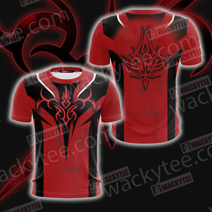 Fate/ Stay Night Symbol Unisex 3D T-shirt T-shirt