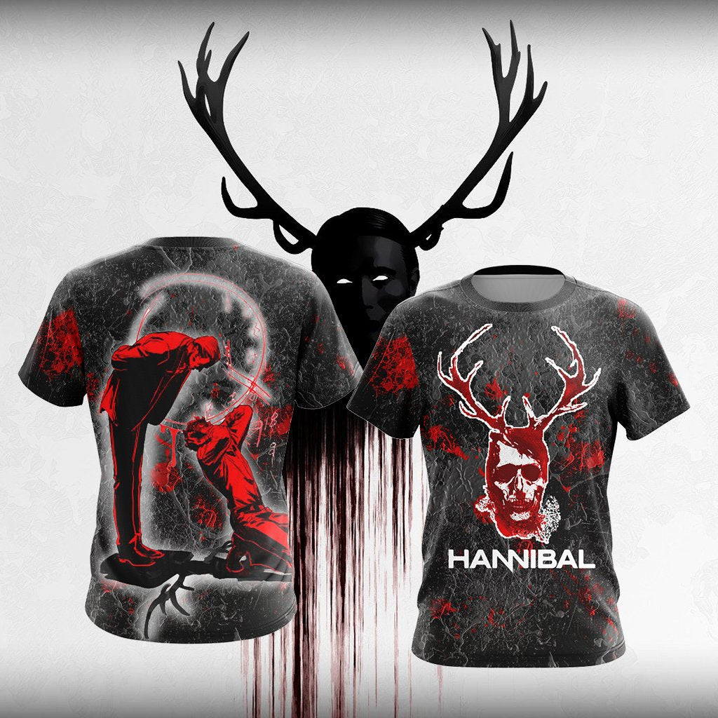 Hannibal (TV series) Unisex 3D T-shirt