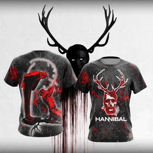 Hannibal (TV series) Unisex 3D T-shirt