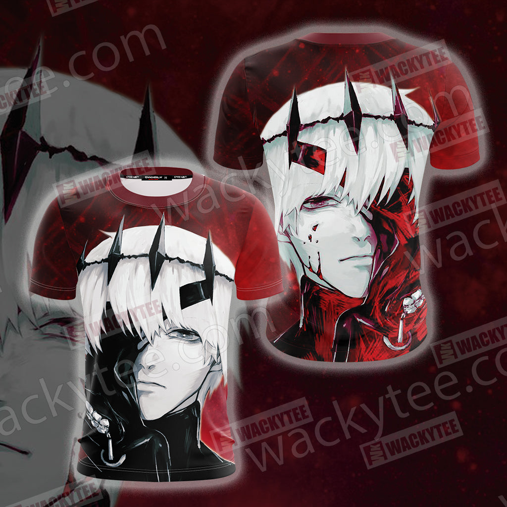 Tokyo Ghoul Kaneki Ken New Look Unisex 3D T-shirt T-shirt