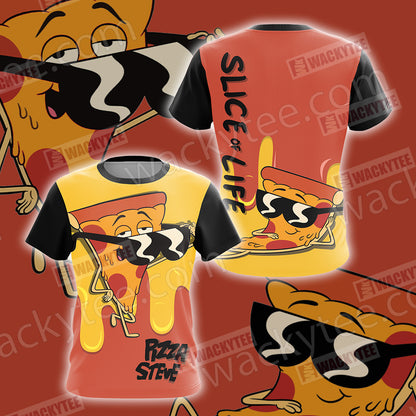 Pizza Slice Of Life Unisex 3D T-shirt