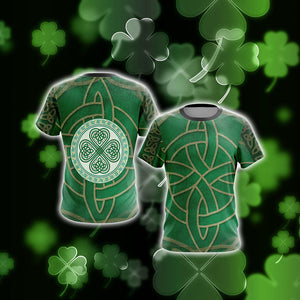 Irish Saint Patricks Day Unisex 3D T-shirt