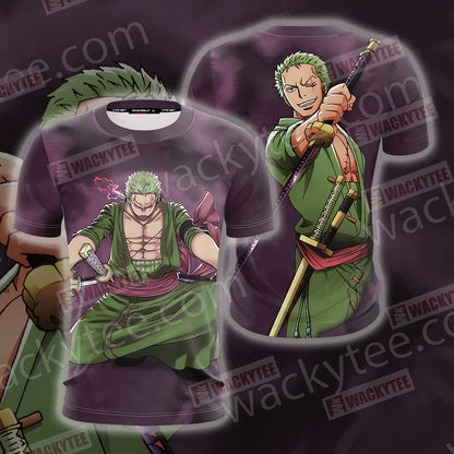 One Piece Zoro Unisex 3D T-shirt T-shirt