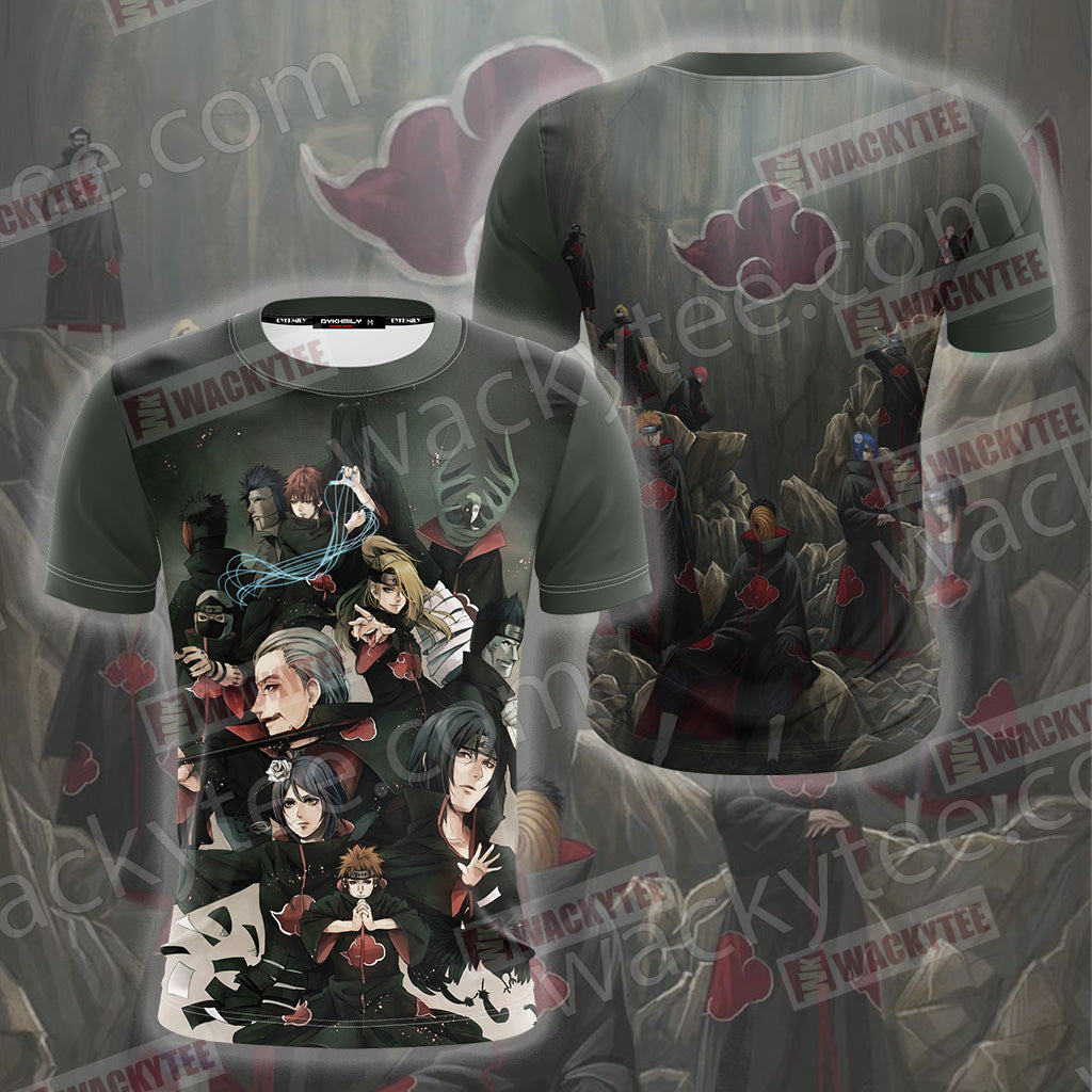 Naruto Akatsuki 3D T-shirt T-shirt