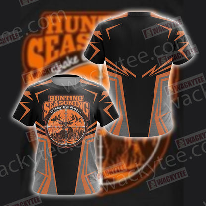Hunting Seasoning Trigger The FLavor Unisex 3D T-shirt