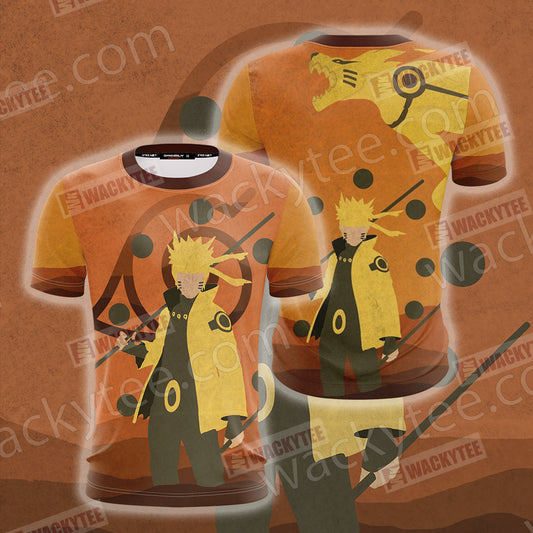 Naruto Uzumaki Naruto Konoha Unisex 3D T-shirt