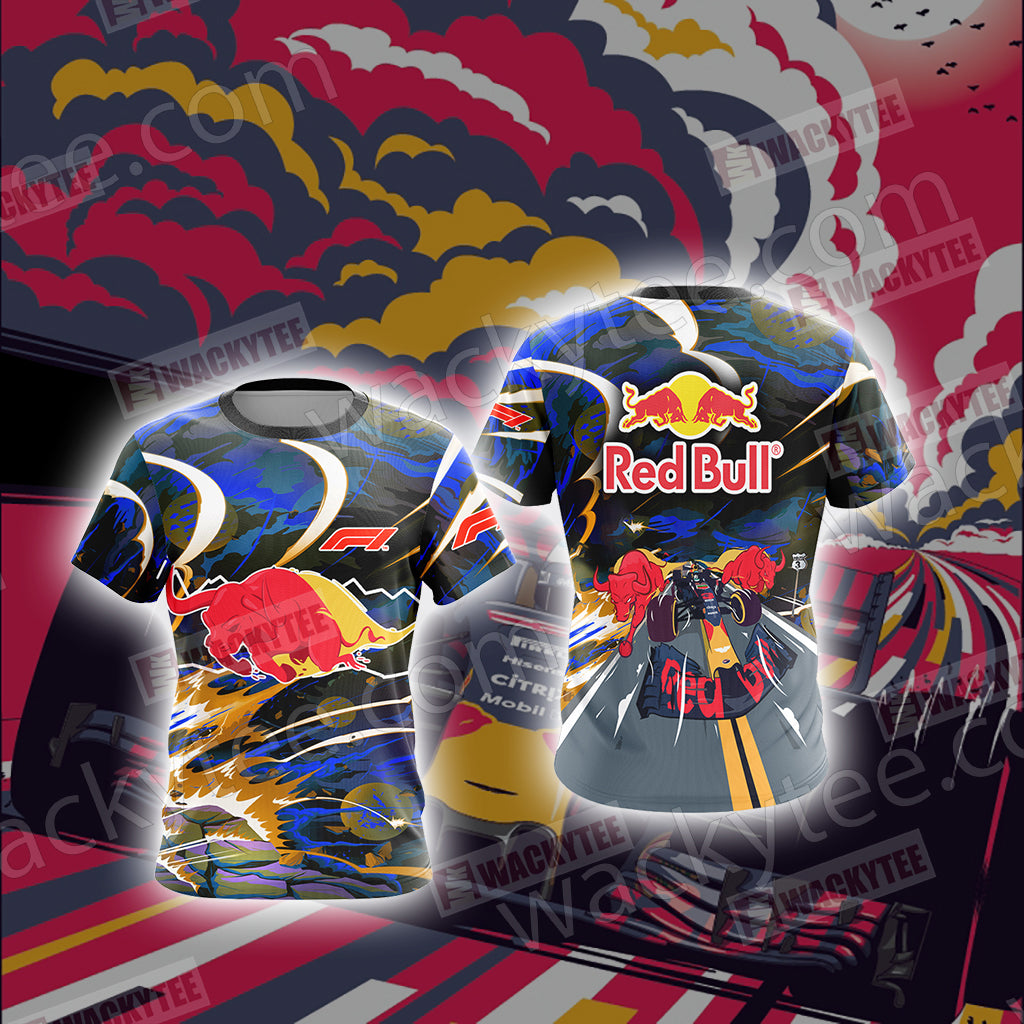 Redbull F1(Formula) Unisex 3D T-shirt