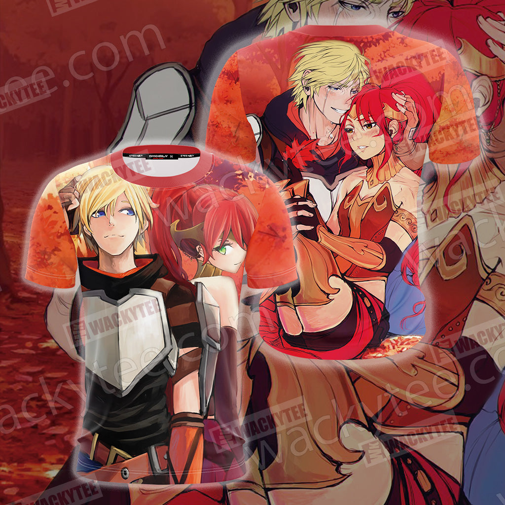 RWBY Jaune and Pyrrha Unisex 3D T-shirt T-shirt