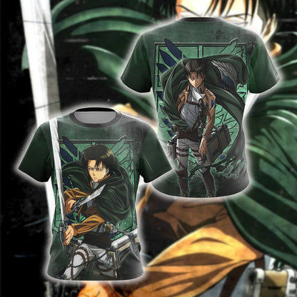 Attack On Titan: Levi New Style Unisex 3D T-shirt