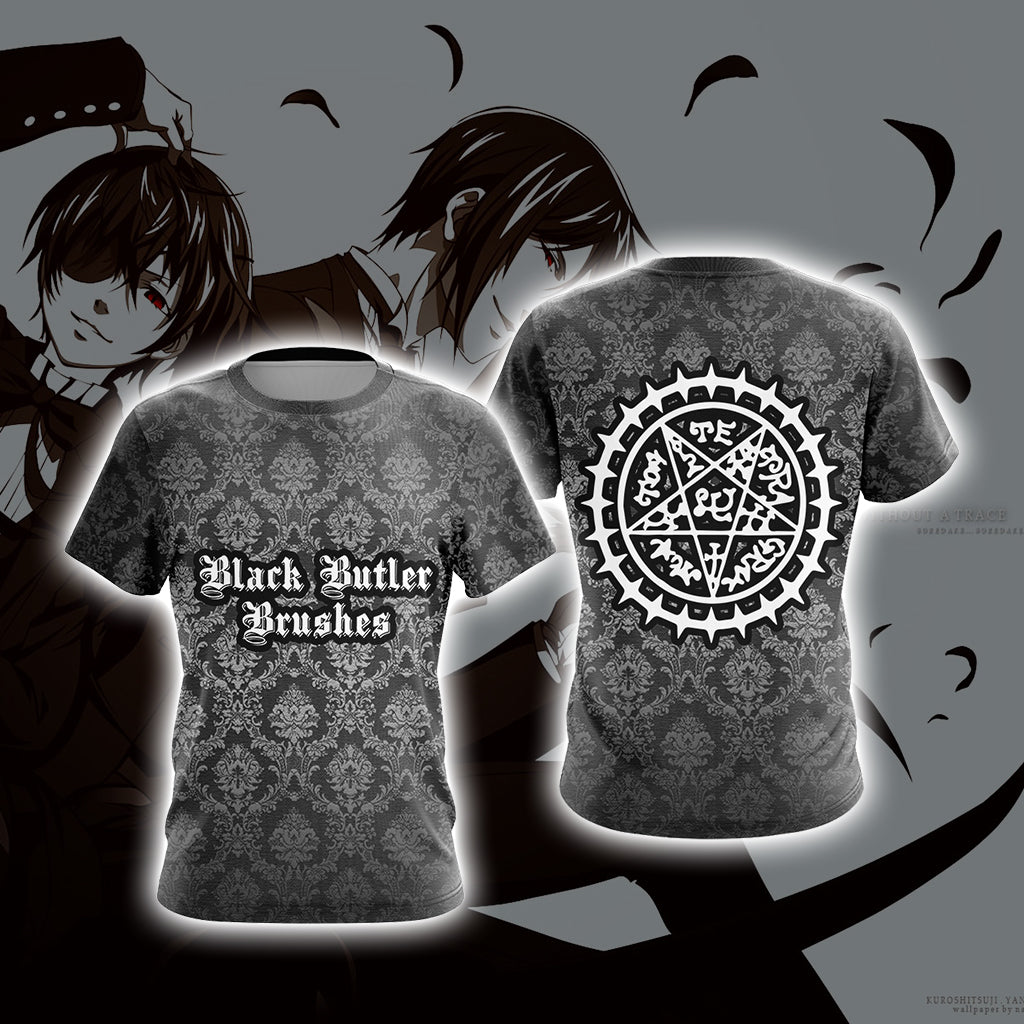 Kuroshitsuji Unisex 3D T-shirt T-shirt