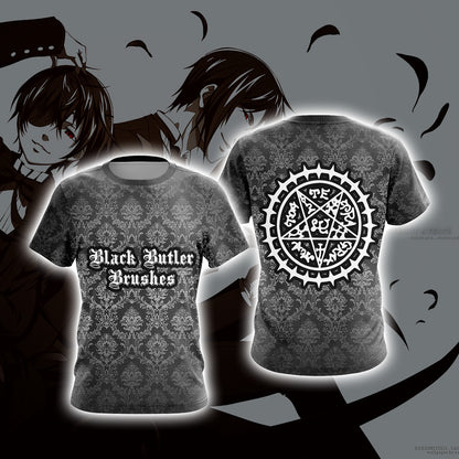Kuroshitsuji Unisex 3D T-shirt T-shirt