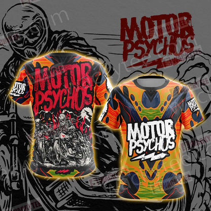Pyscho Motor Unisex 3D T-shirt