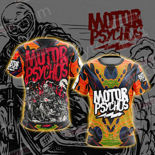Pyscho Motor Unisex 3D T-shirt