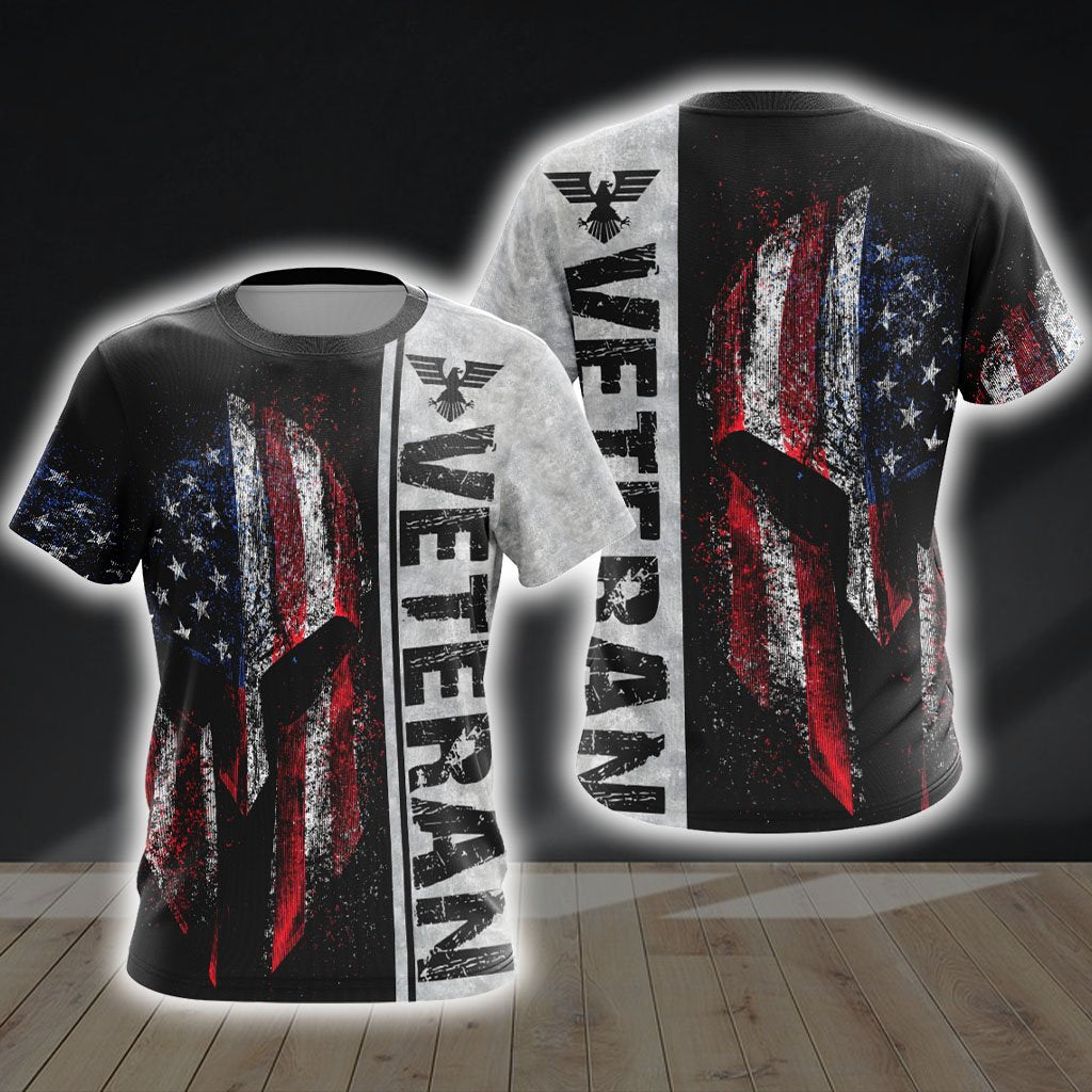 Veteran New Unisex 3D T-shirt