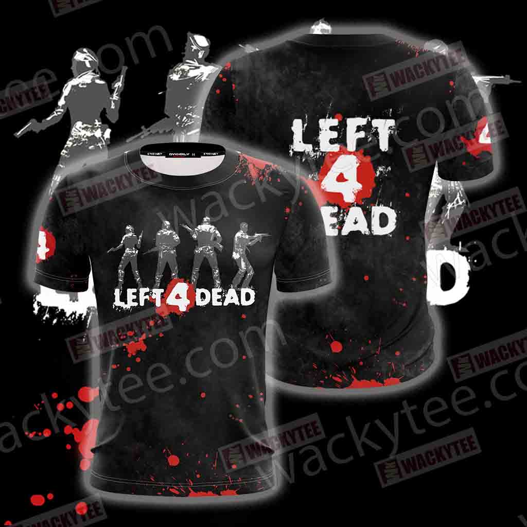 Left 4 Dead New Look Unisex 3D T-shirt T-shirt