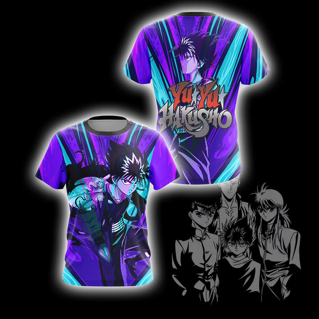 Yu Yu Hakusho - Hiei Unisex 3D T-shirt T-shirt