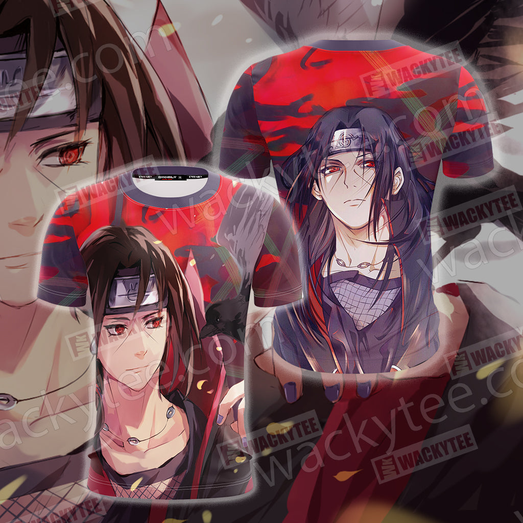 Naruto Uchiha Itachi New Look Unisex 3D T-shirt T-shirt