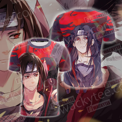 Naruto Uchiha Itachi New Look Unisex 3D T-shirt T-shirt