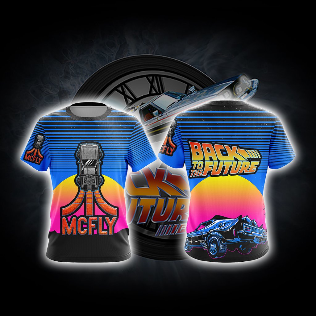 Back To The Future New Unisex 3D T-shirt