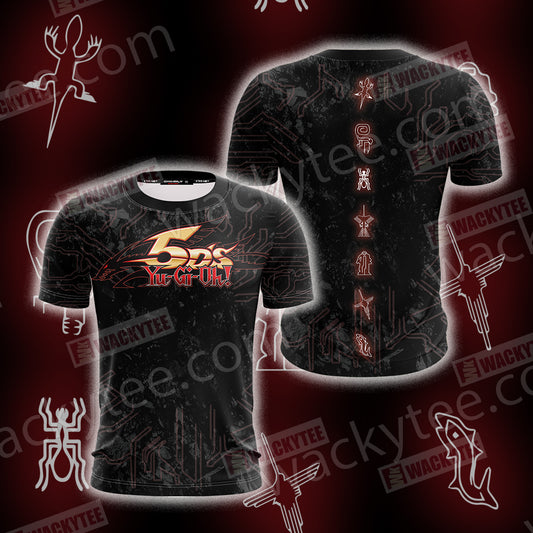 Yu Gi Oh! 5DS - Mark of the Shadows Unisex 3D T-shirt T-shirt