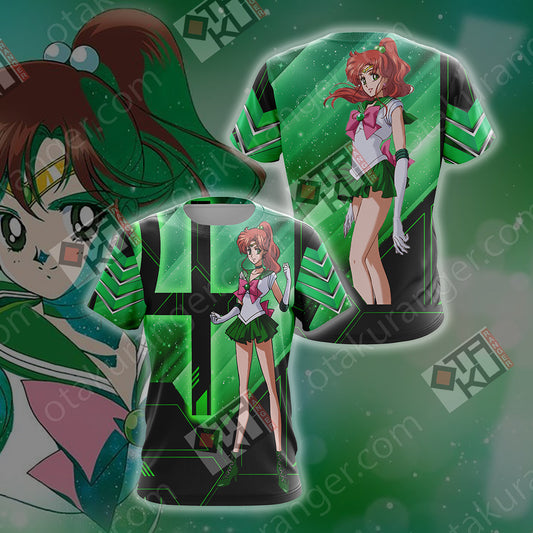 Sailor Moon Sailor Jupiter New 3D T-shirt T-shirt
