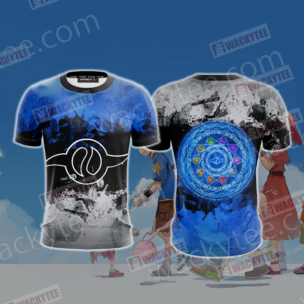 Digimon The Crest Of Friendship New Look 3D T-shirt T-shirt