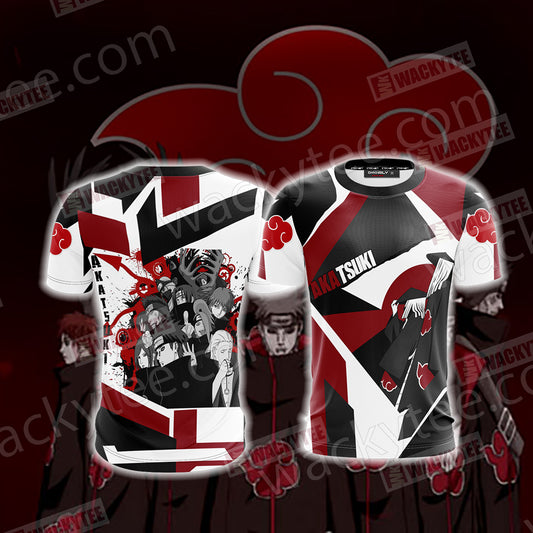 Naruto - Akatsuki Unisex 3D T-shirt T-shirt