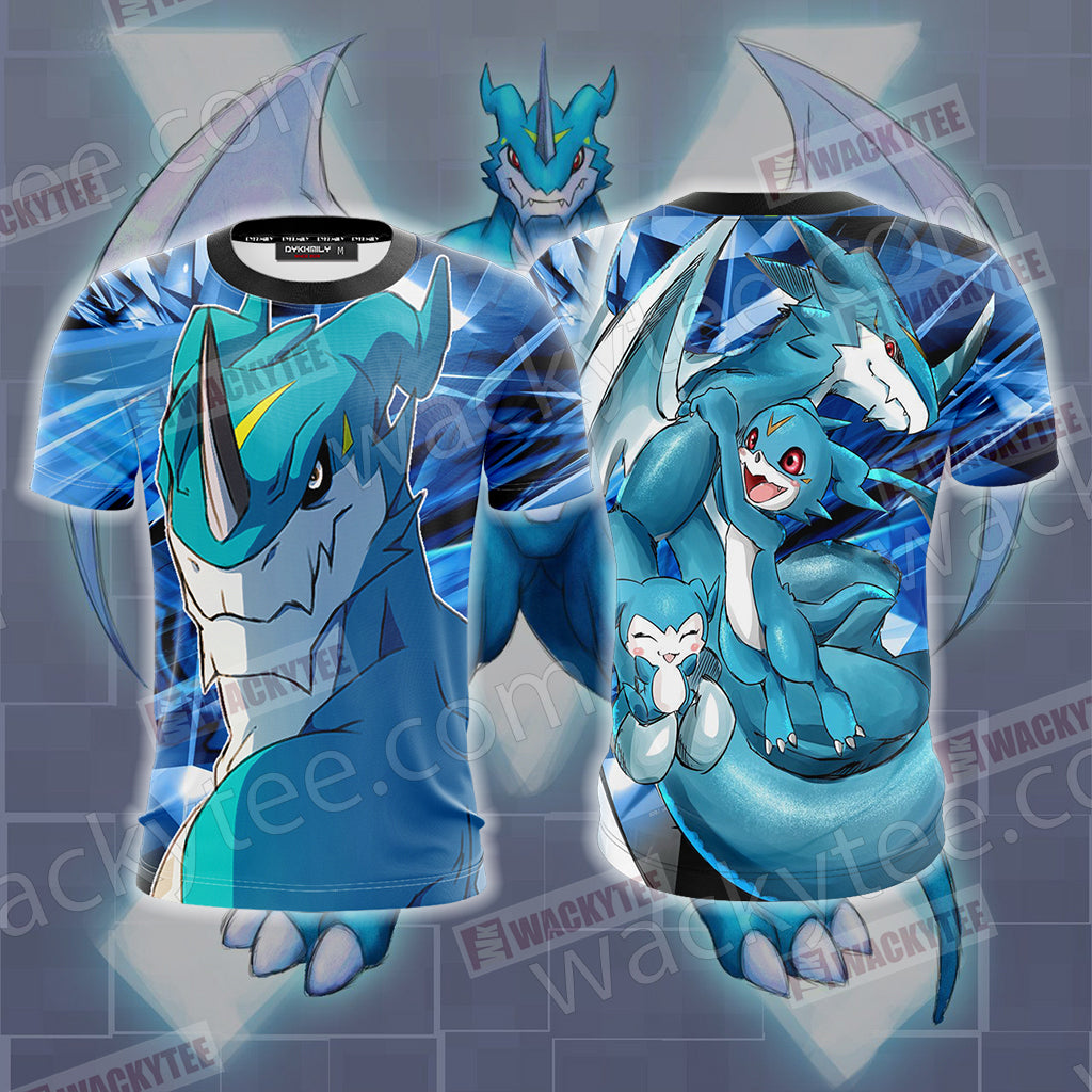 Digimon ExVeemon Unisex 3D T-shirt