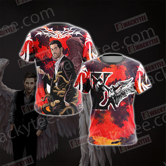Lucifer New Version Unisex 3D T-shirt T-shirt