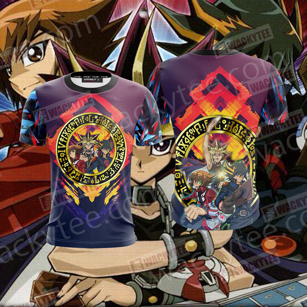 Yu Gi Oh! Judai, Yami Yugi and Yusei Unisex 3D T-shirt T-shirt