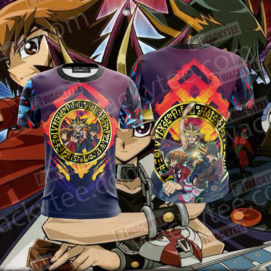Yu Gi Oh! Judai, Yami Yugi and Yusei Unisex 3D T-shirt T-shirt